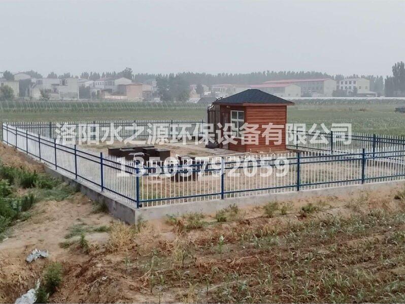 中牟县“美丽乡村”绪张村开云(中国)安装完毕