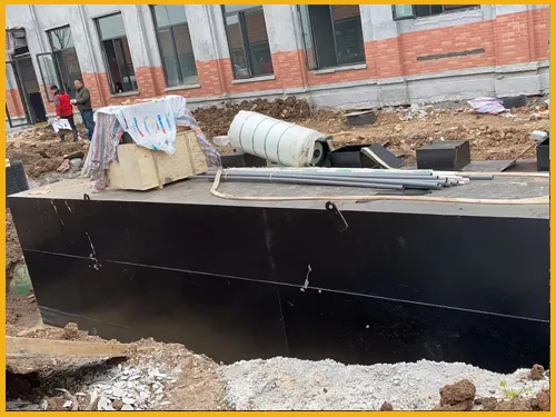 驻马店地埋式开云(中国)现场安装